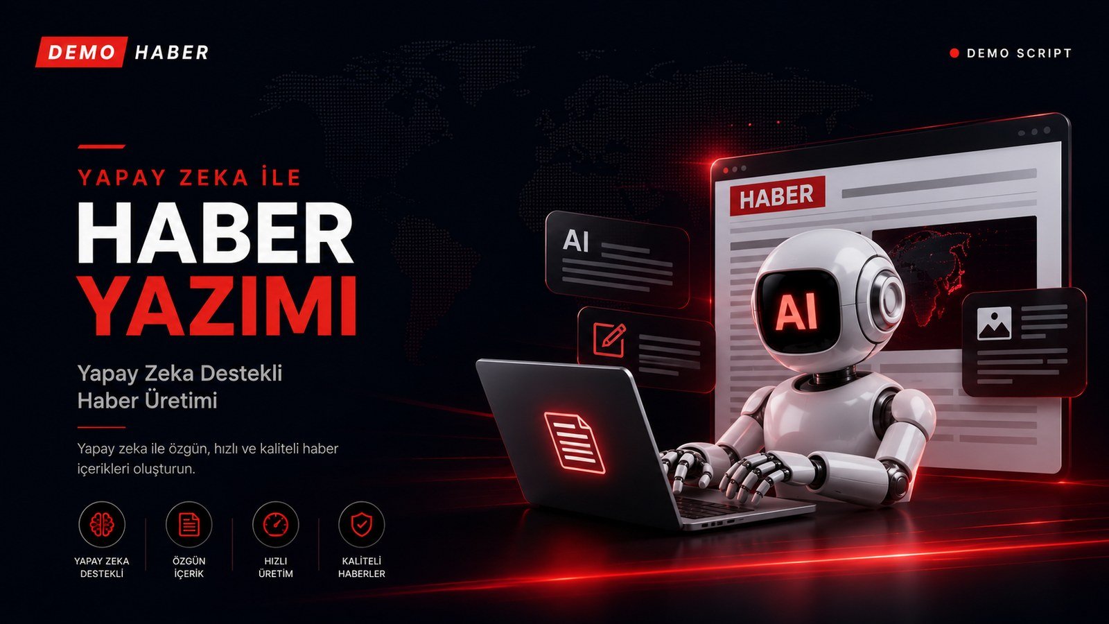 Yapay Zeka ile Haber Yazımı